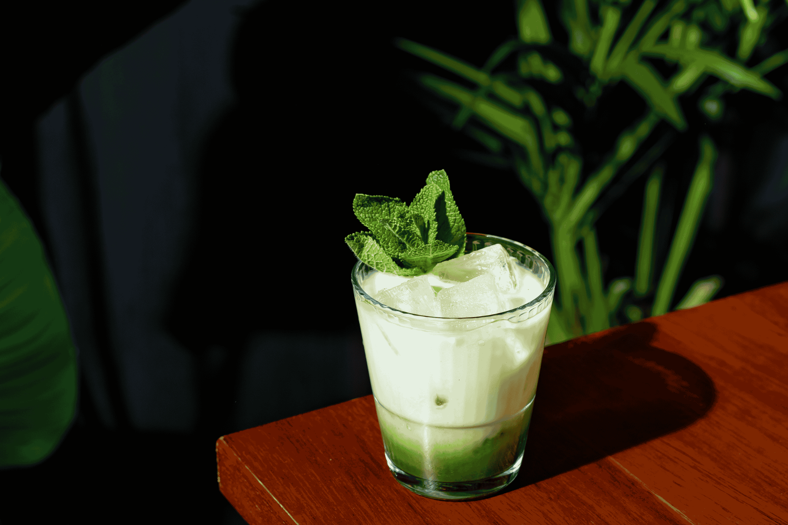 Matcha Latte at BOXHALL in Liverpool Street