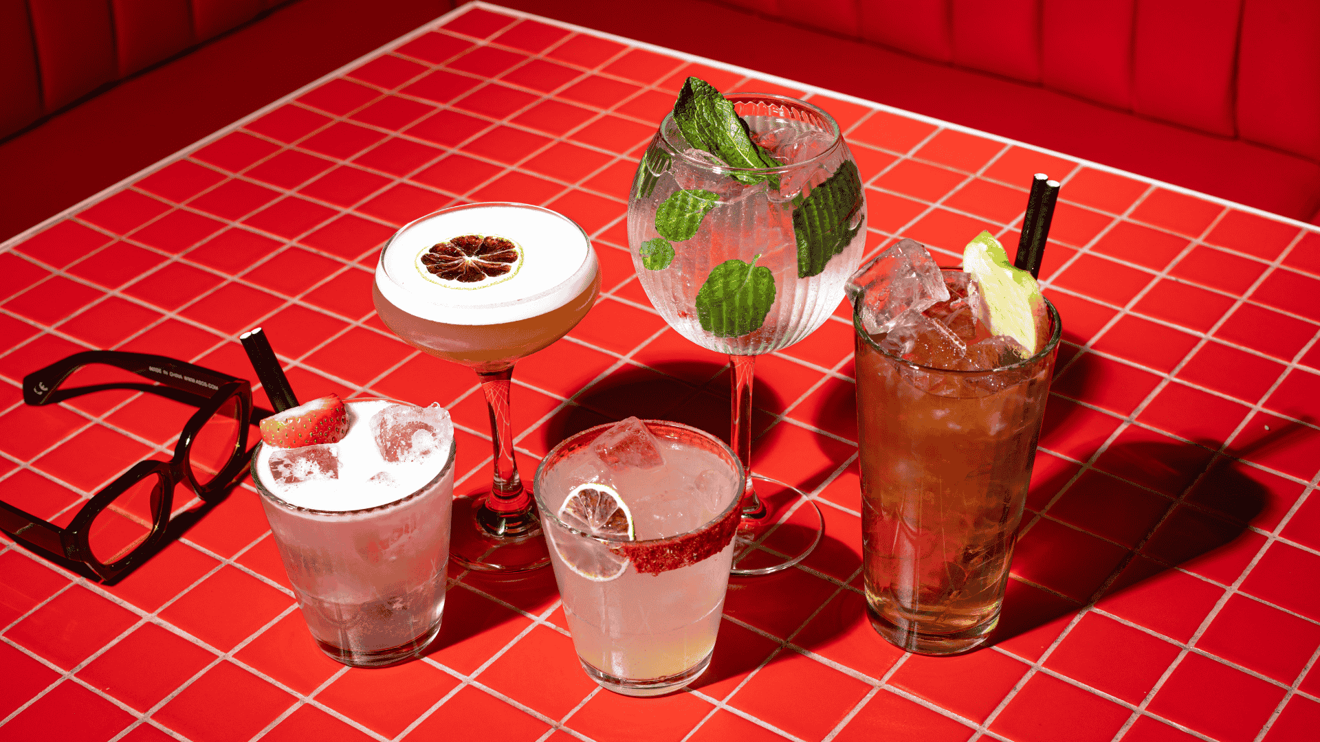 A selection of cocktails from PLAYBOX in Croydon