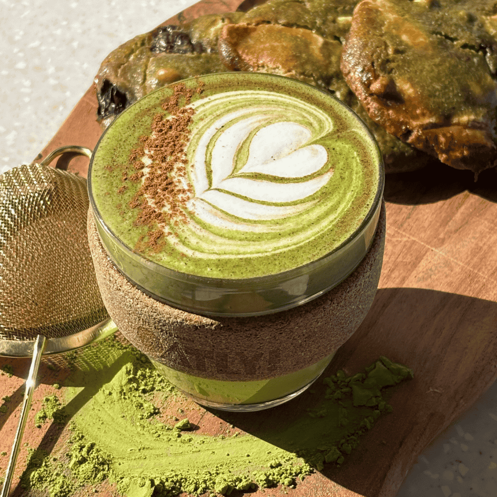 Matcha from Jays Coffee at BOXPARK Croydon
