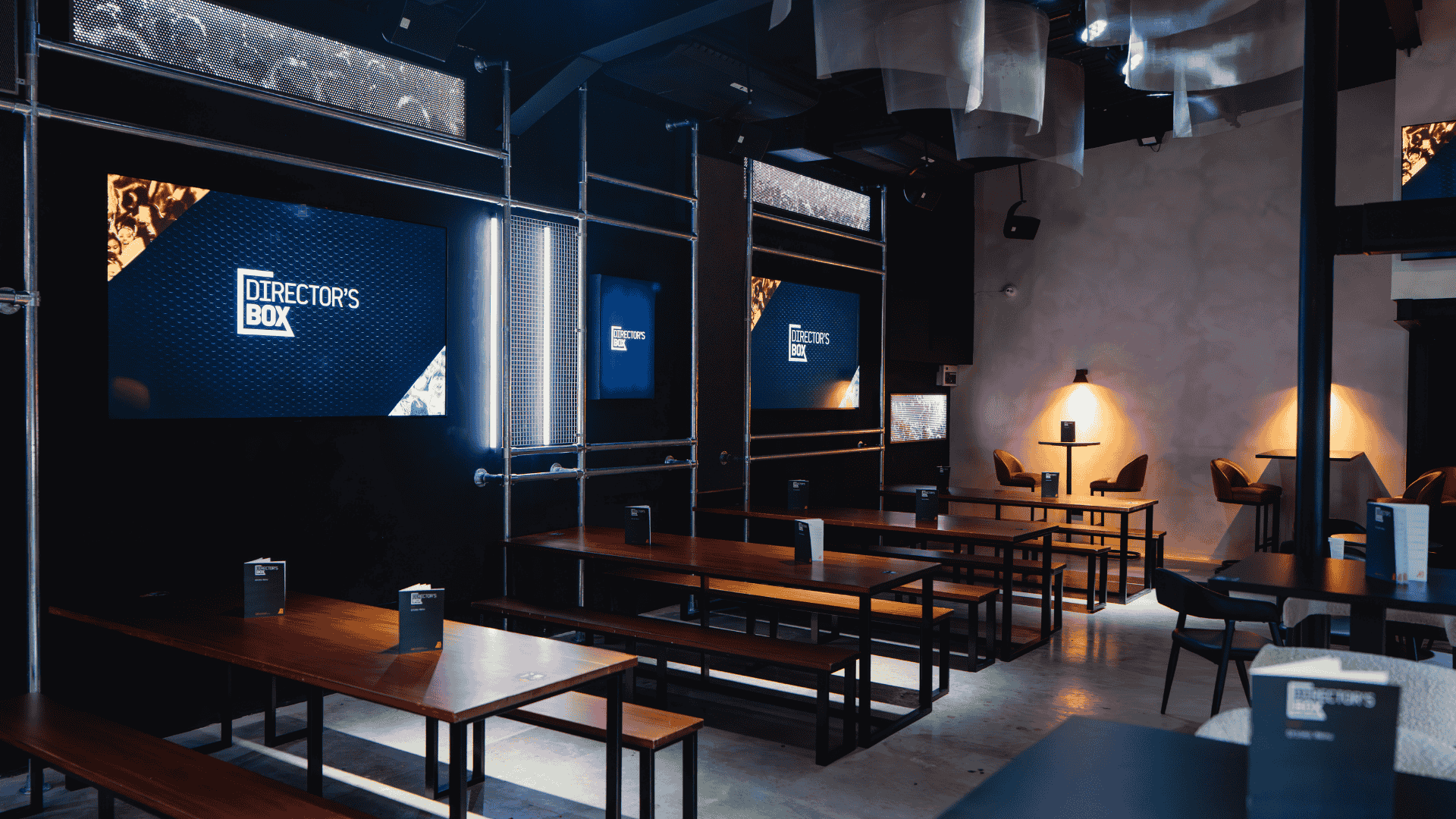 The Directors Box Sports Bar at Boxpark Wembley