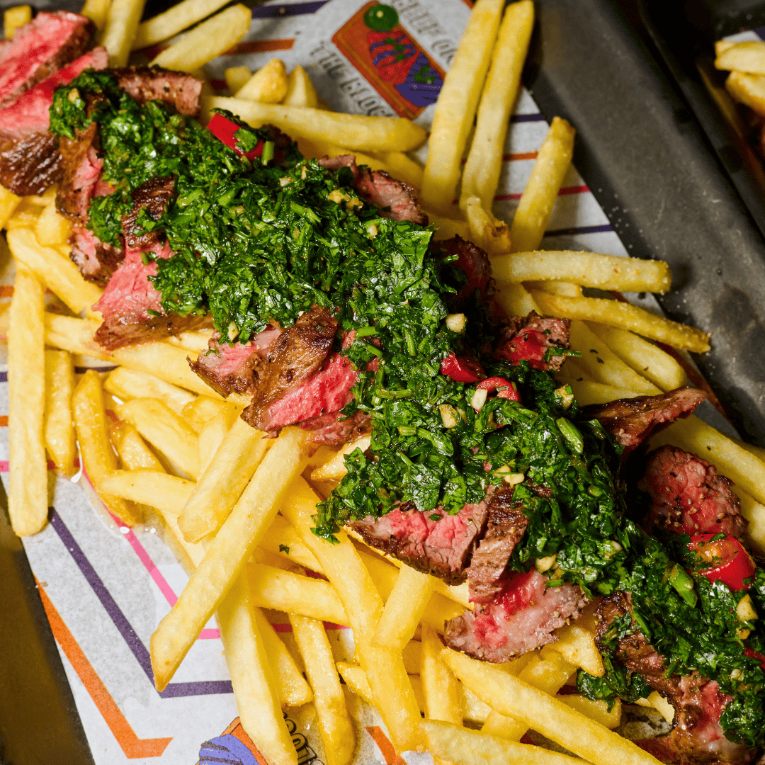 BAVETTE STEAK WITH SAUCE