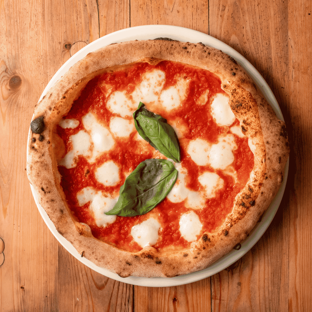 Margherita Pizza from Zia Lucia at BOXPARK Wembley