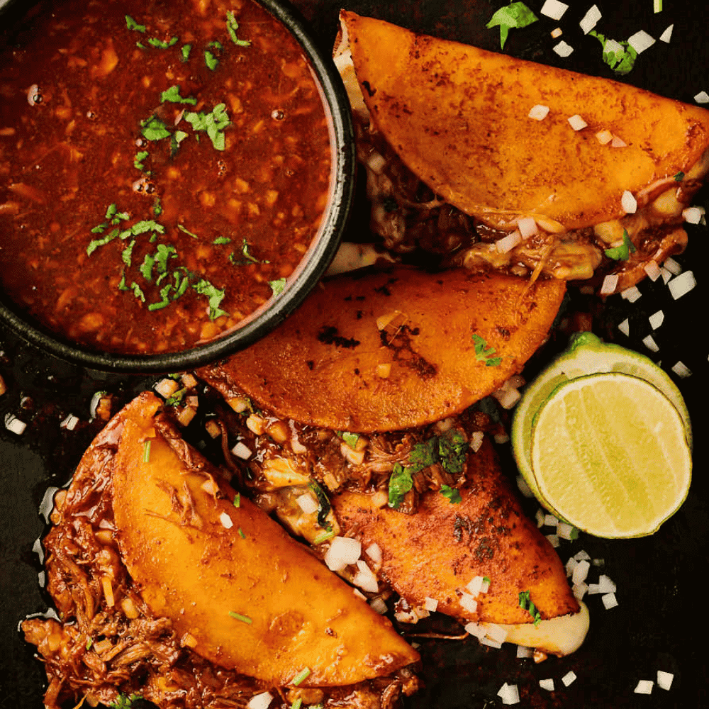 Food from The Taco House in Croydon