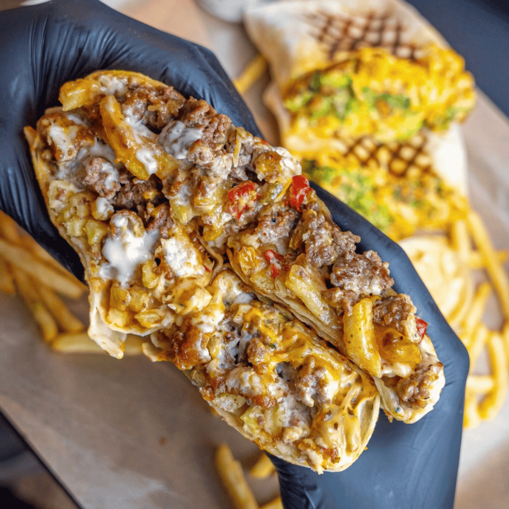 Food from The Taco House in Croydon