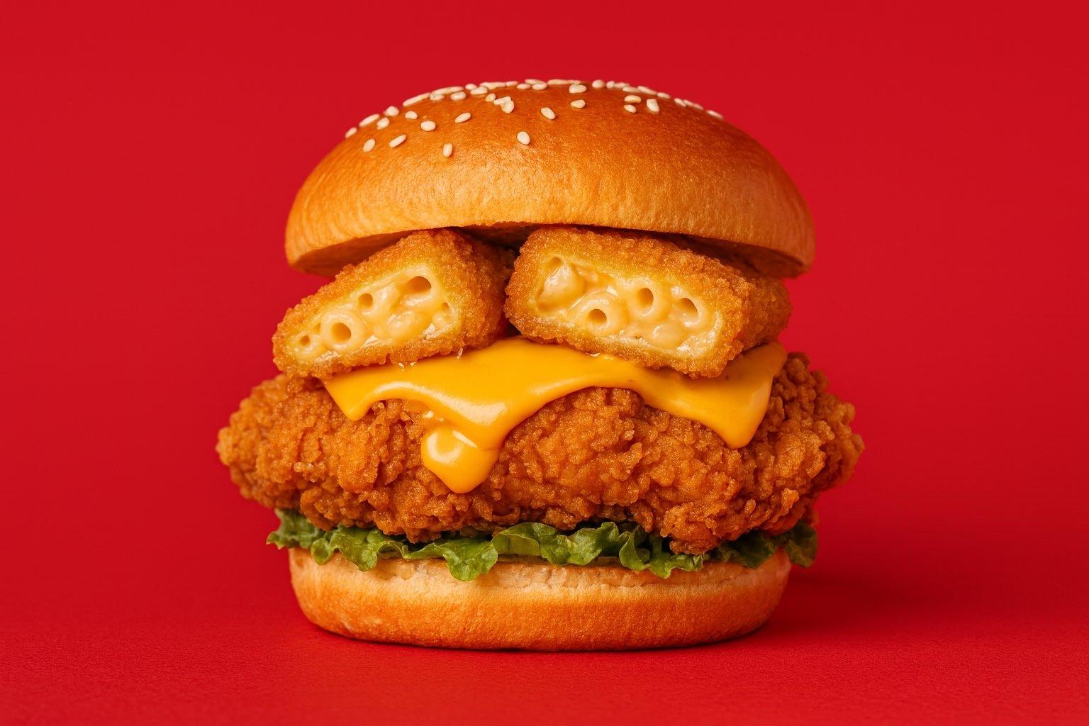 A burger from The Burger Firm in Croydon