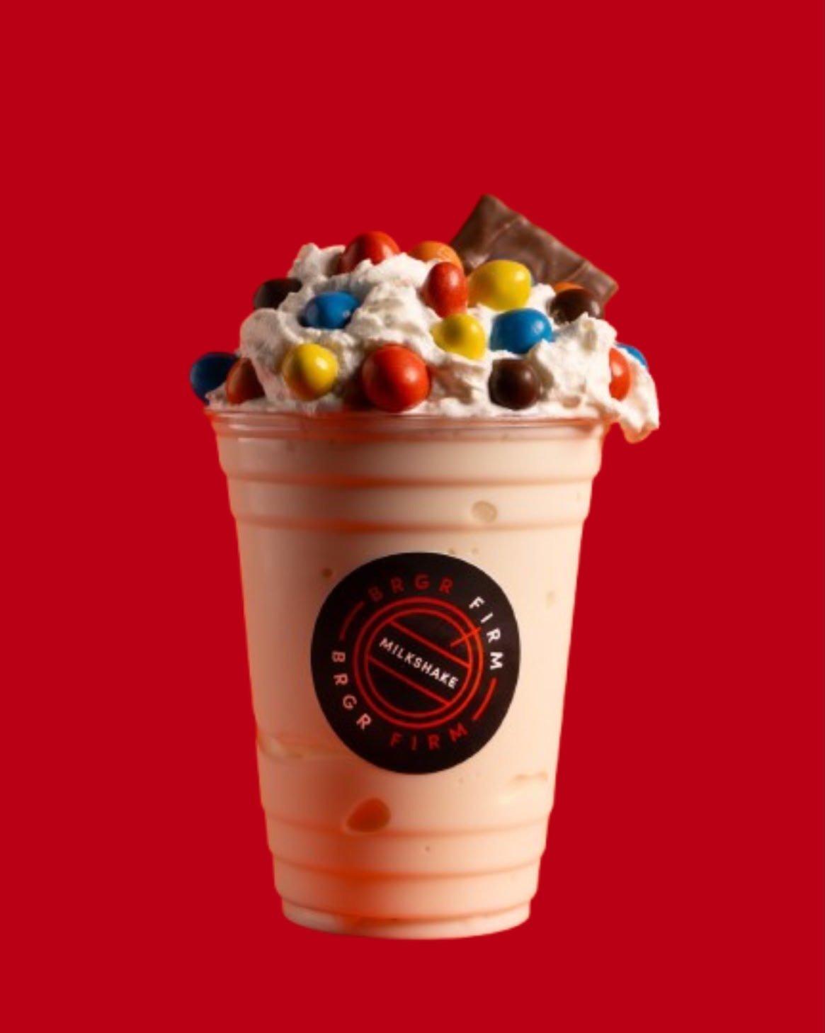 A shake from The Burger Firm in Croydon