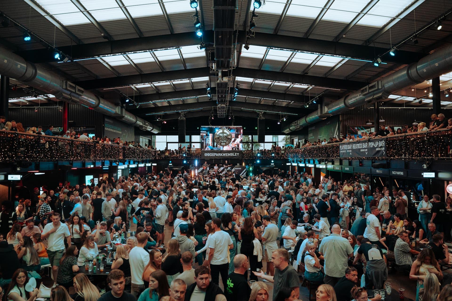 Boxpark Wembley Background