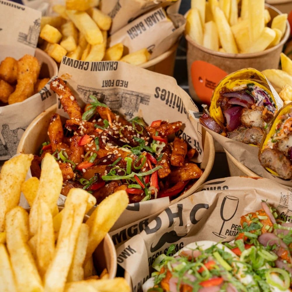 Food from Butter Chicken Factory at BOXPARK Liverpool