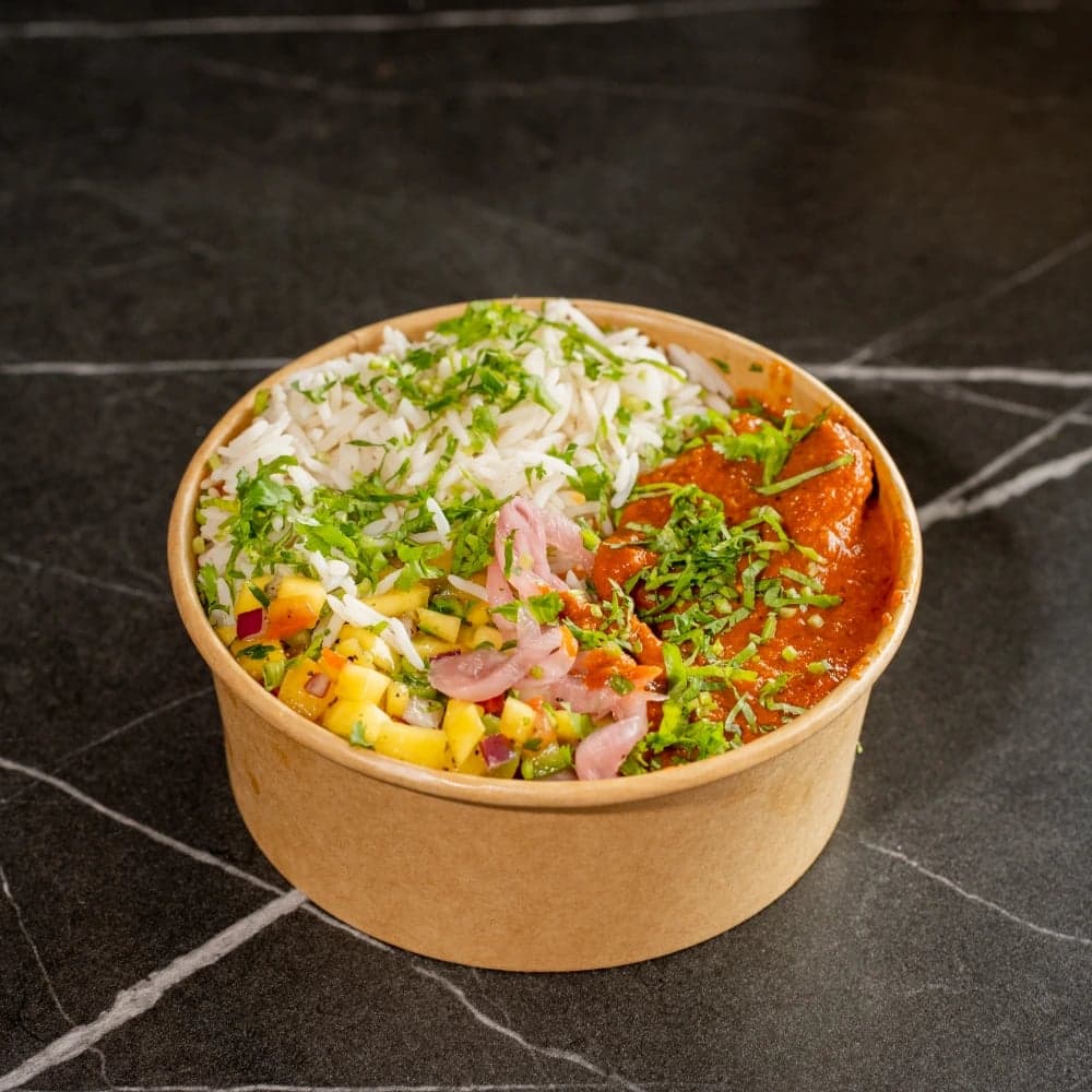 Food from Butter Chicken Factory at BOXPARK Liverpool