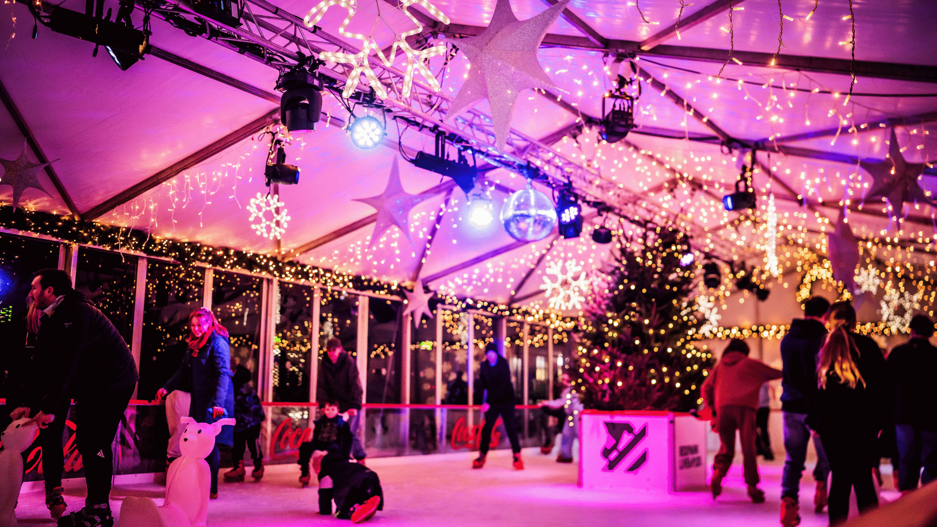 Ice Skating at BOXPARK in Liverpool