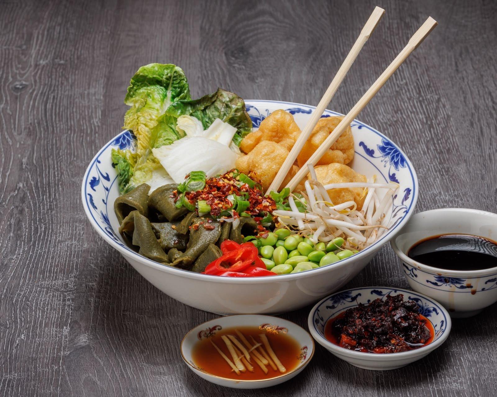 Asian food from SOKA at BOXPARK Camden