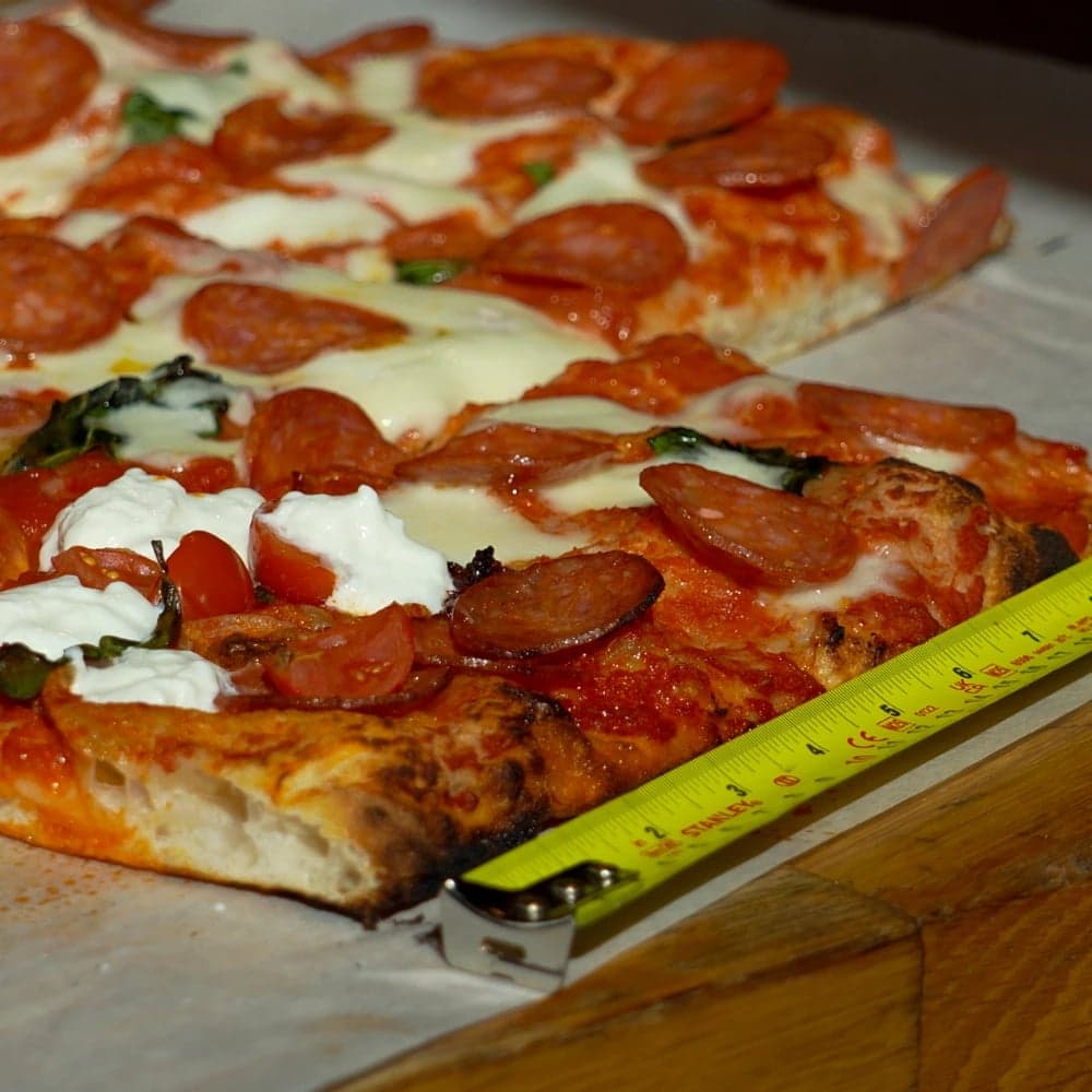 Pizza from Happy Slice Pizza at BOXPARK Camden