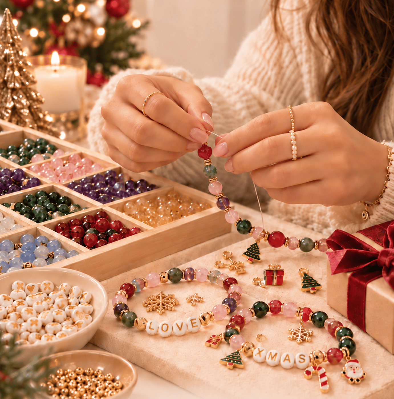 Natural Stone Bracelet Workshop with Mahsa Jewellery