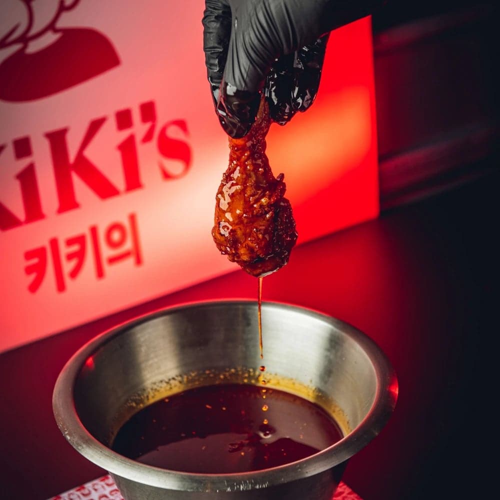 Food from Kiki's Fried Chicken at BOXHALL in Liverpool Street