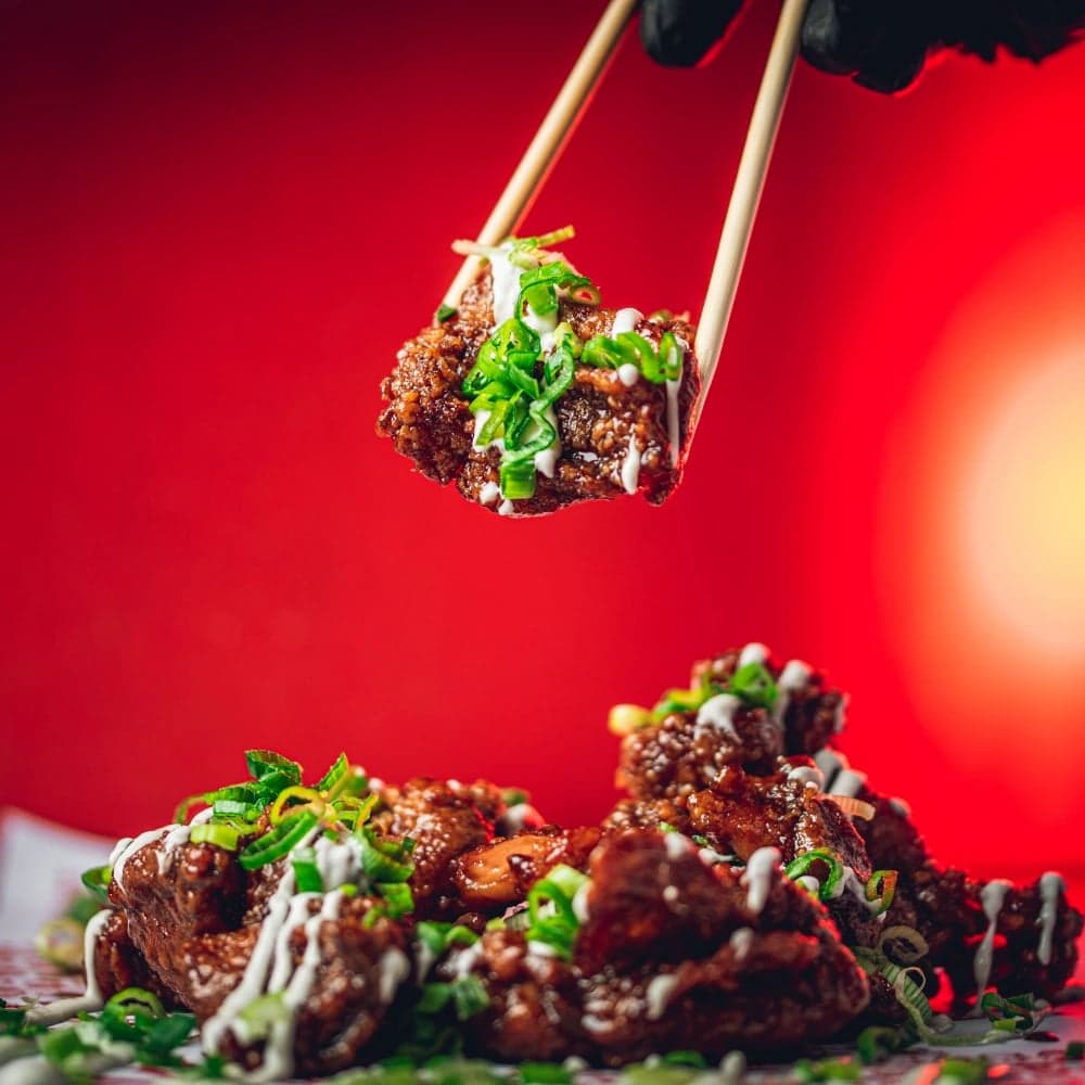 Food from Kiki's Fried Chicken at BOXHALL in Liverpool Street