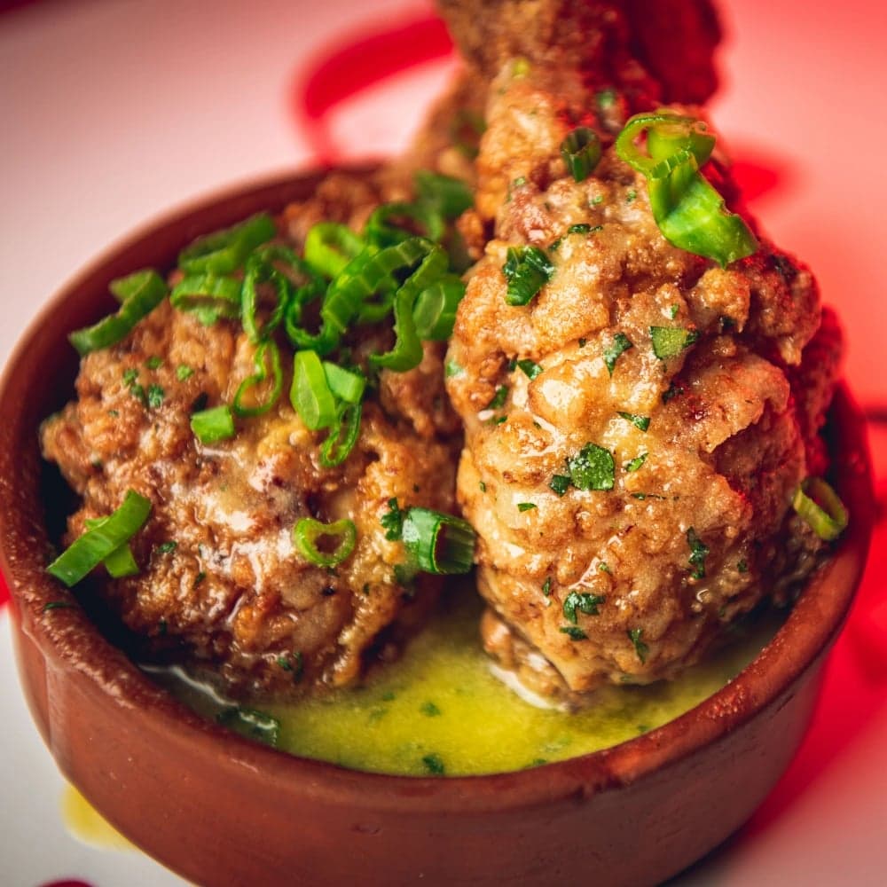 Food from Kiki's Fried Chicken at BOXHALL in Liverpool Street