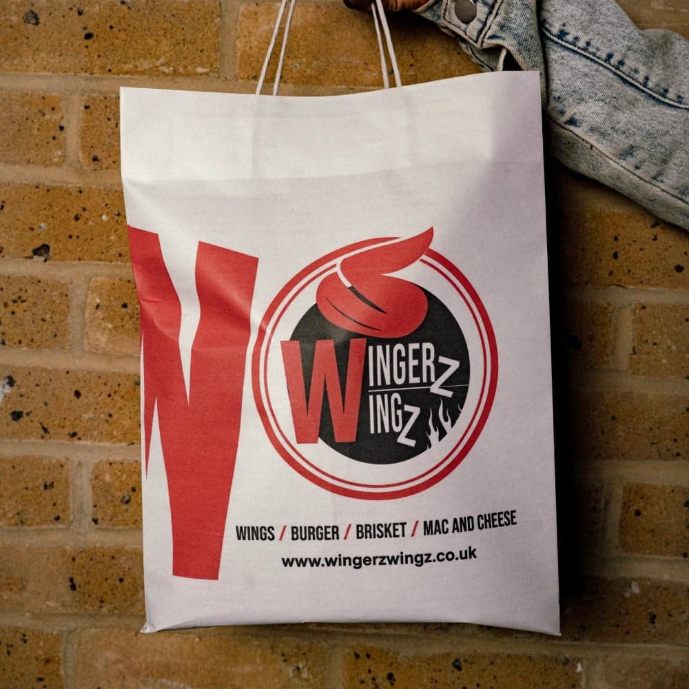 Food from Wingerz Wingz at BOXPARK in Shoreditch