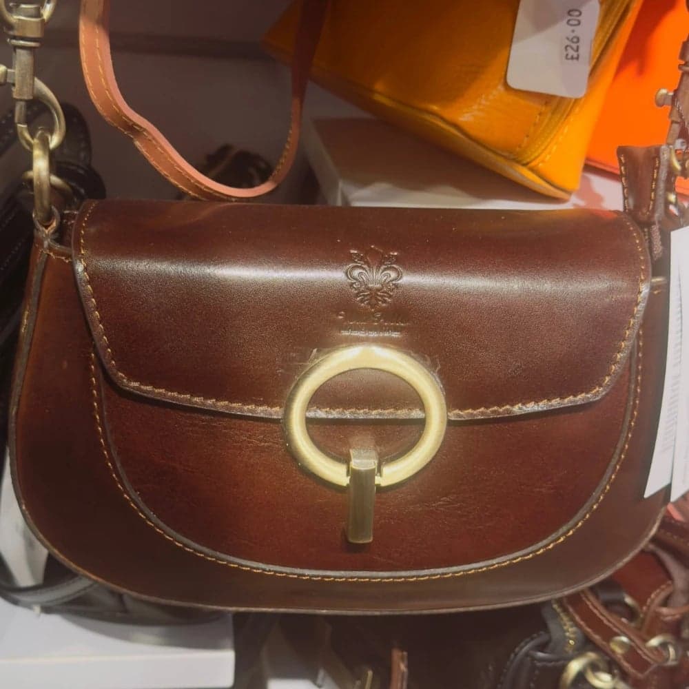 A bag from Florence Leather at BOXPARK Camden