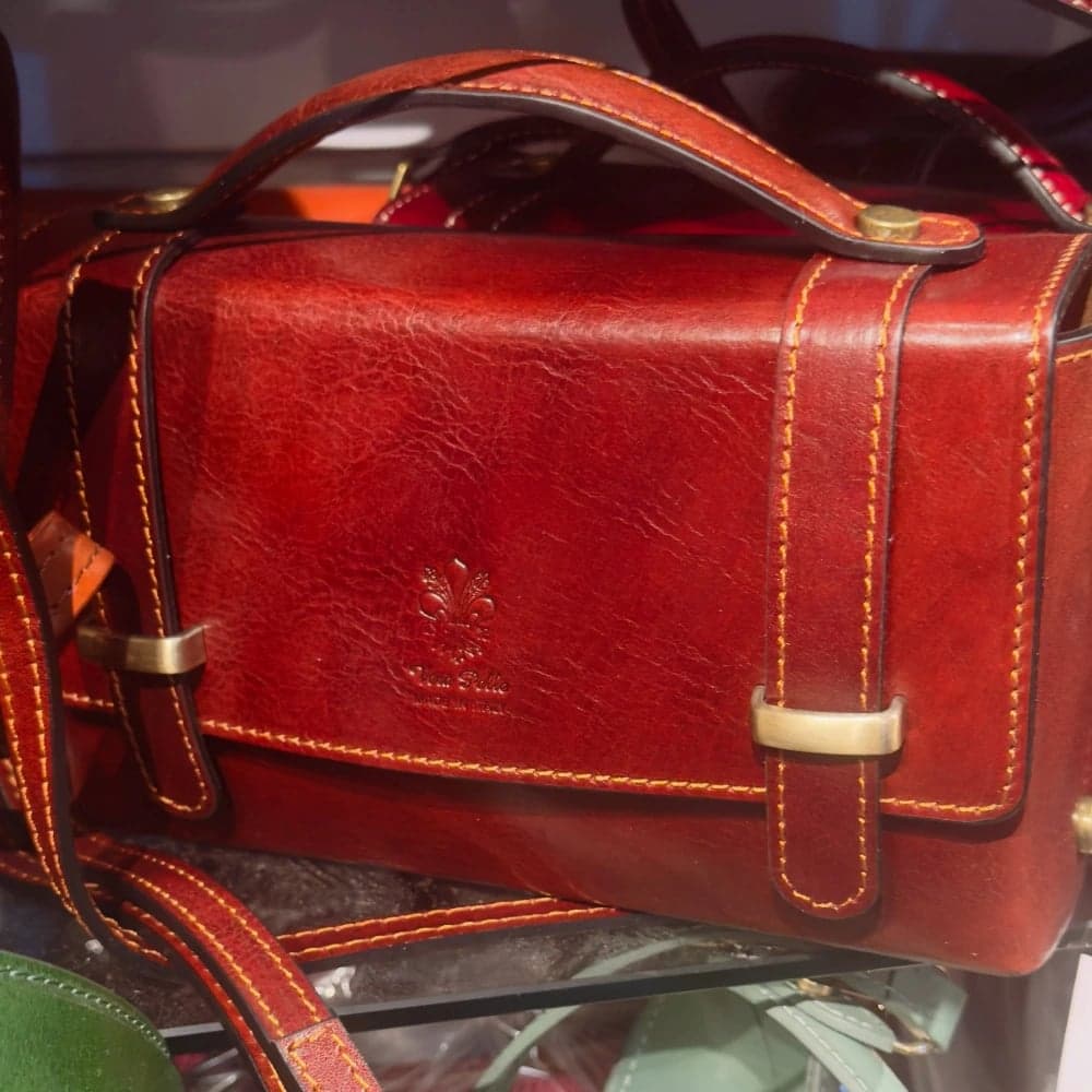 A bag from Florence Leather at BOXPARK Camden
