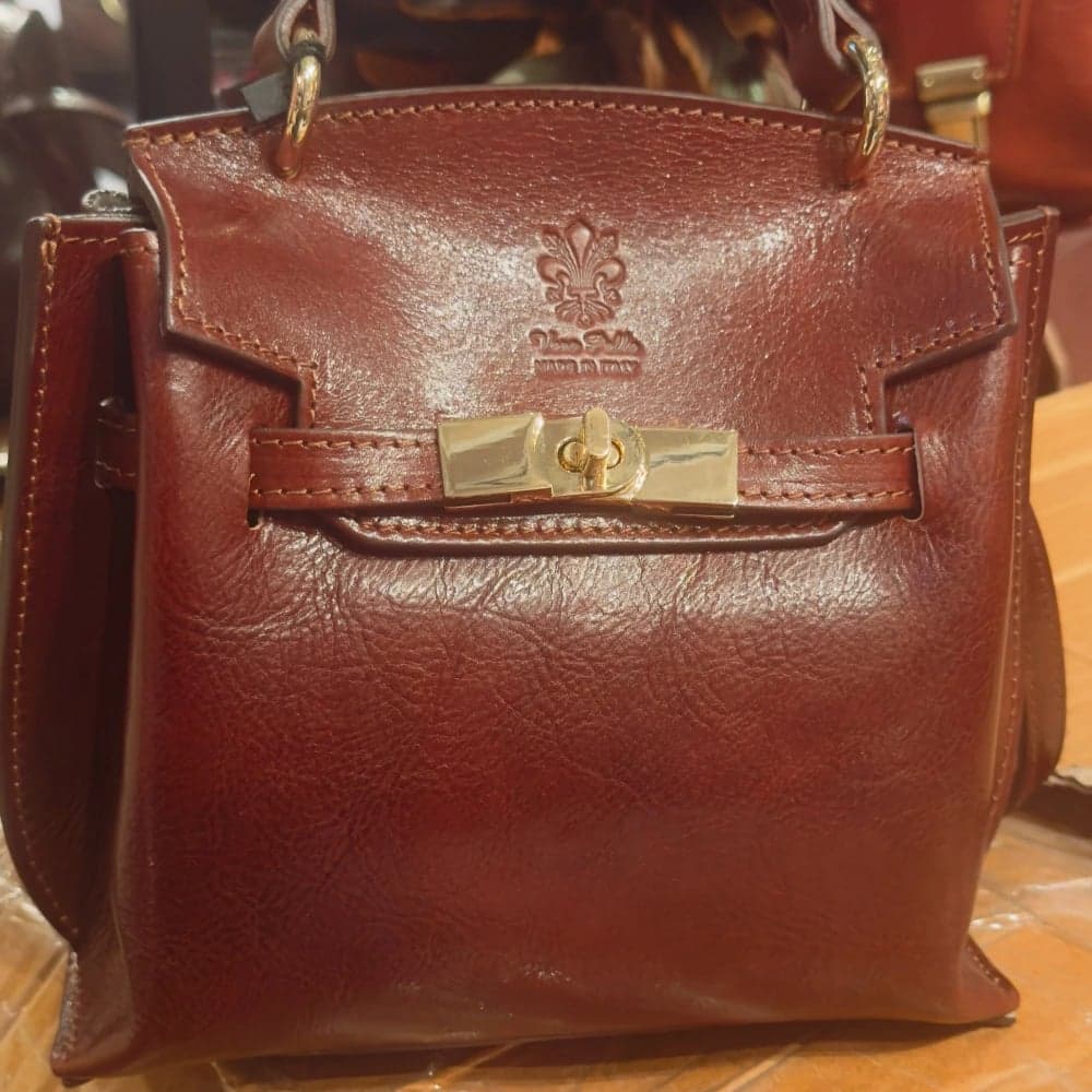 A bag from Florence Leather at BOXPARK Camden