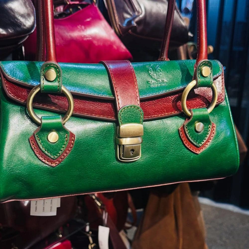A bag from Florence Leather at BOXPARK Camden
