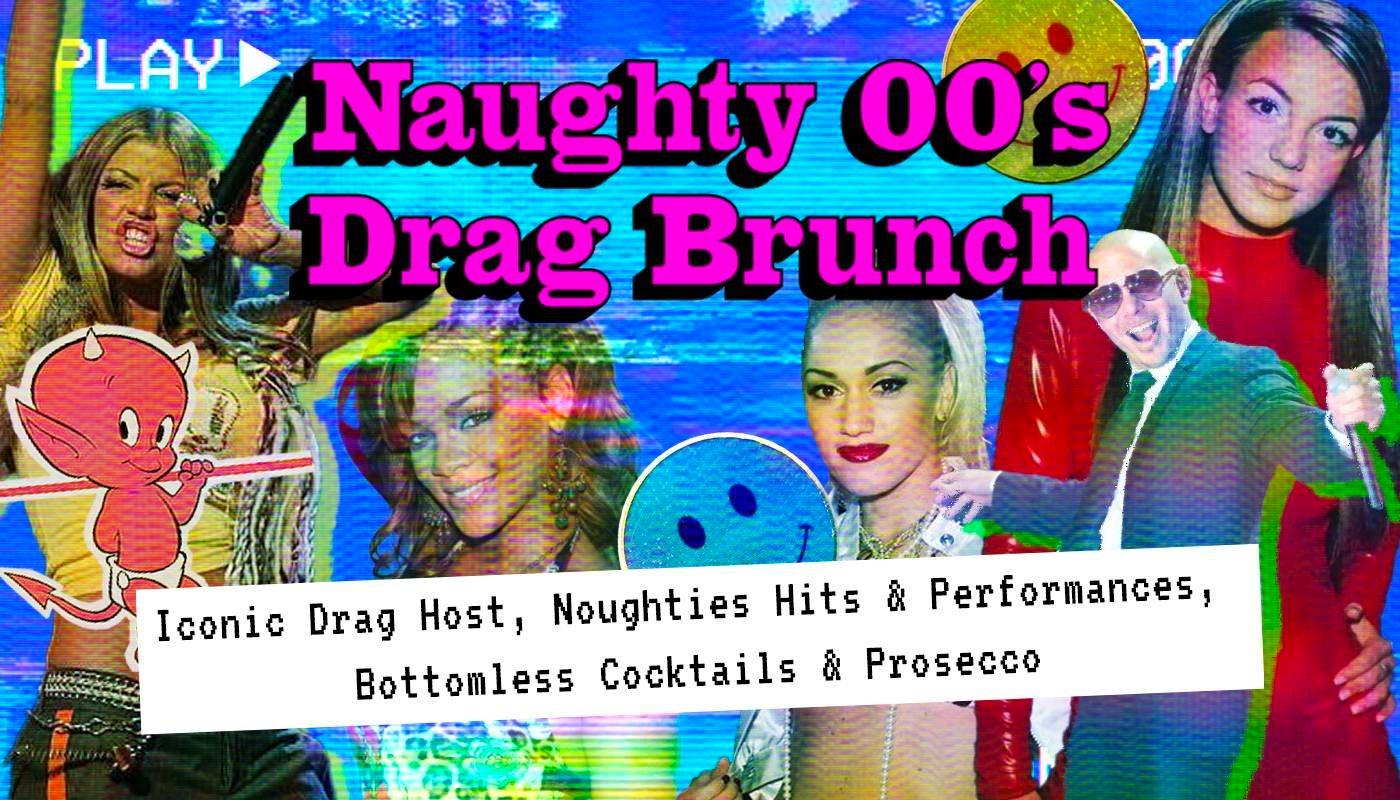 Noughties Themed Bottomless Brunch banner