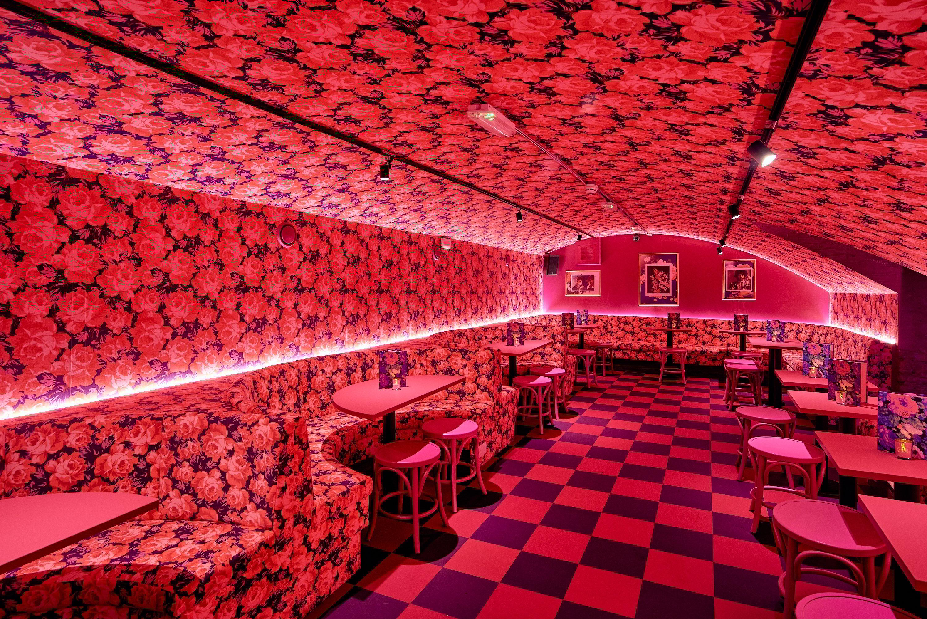 The Pink Rose Room at Blame Gloria in Bristol
