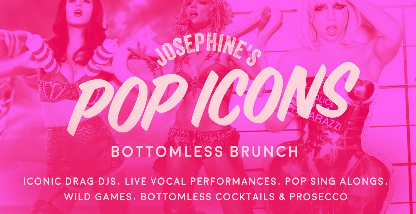 Pop Icons Bottomless Brunch at Tonight Josephine