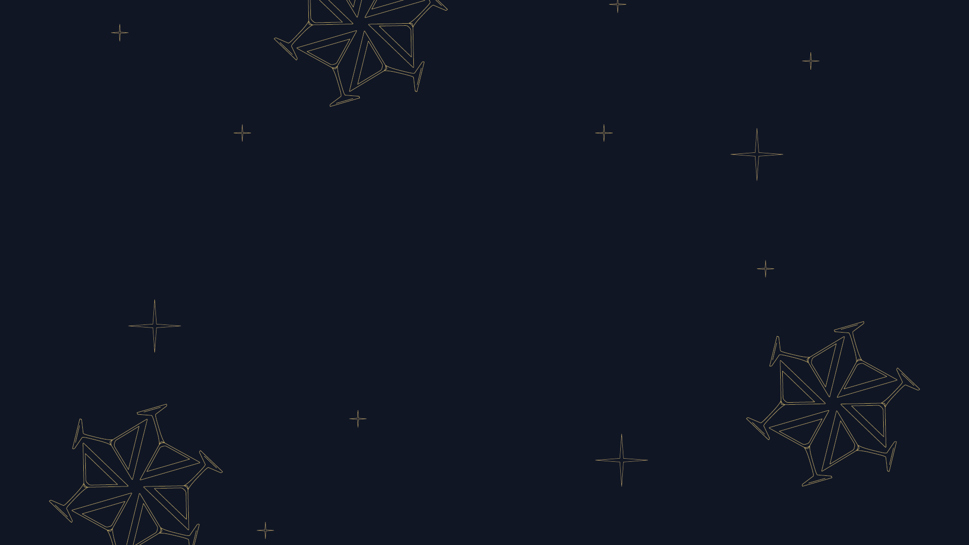 Textured Christmas Background with Stars