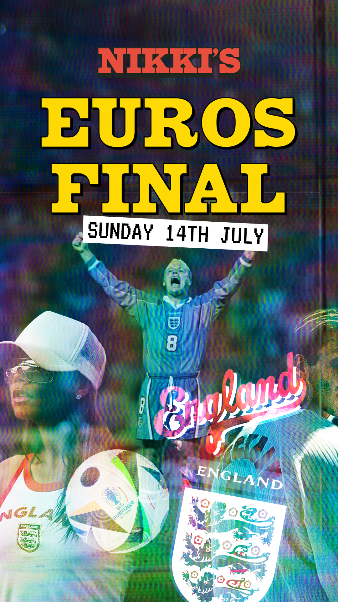 Watch the Euro 20224 Final at Nikkis Bar in Shoreditch