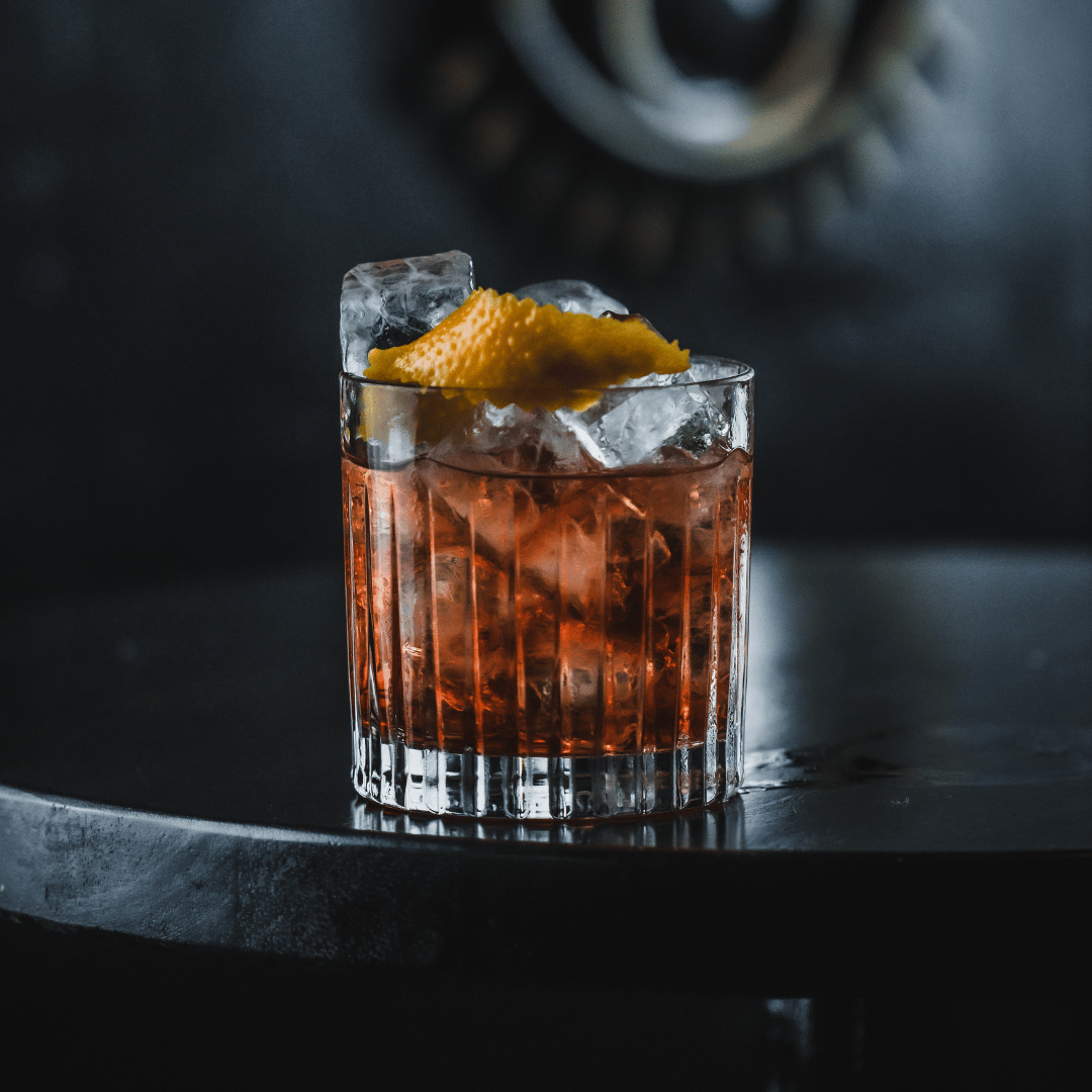 Image of a classic Negroni cocktail at The Cocktail Club