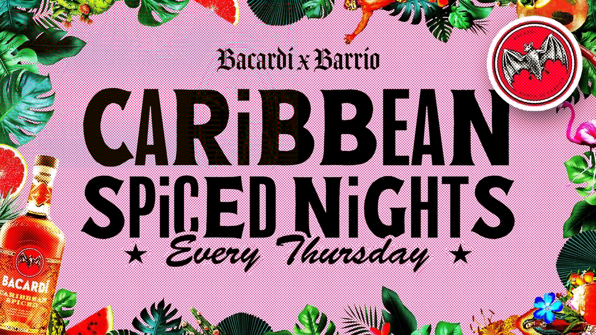 Caribbean Spiced Nights every Thursday at Barrio