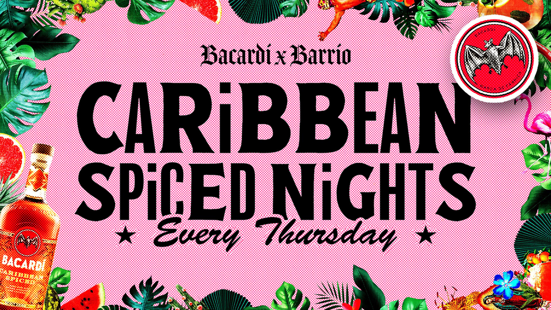 Caribbean Spiced Nights every Thursday at Barrio