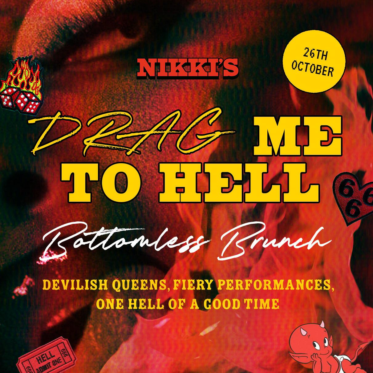 Nikki's Drag Me To Hell Bottomless Brunch