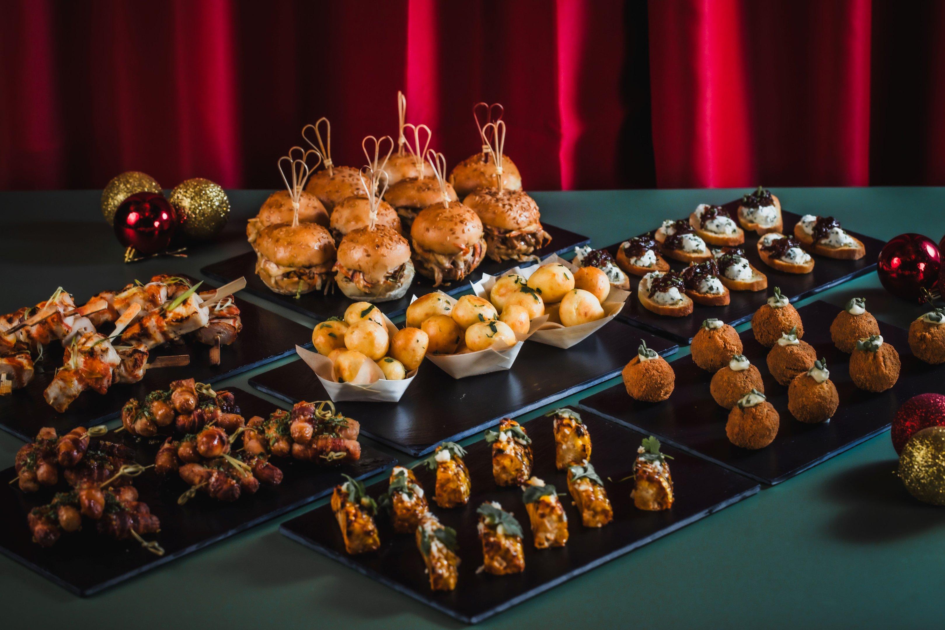 Christmas gluten free finger food at The Escapologist