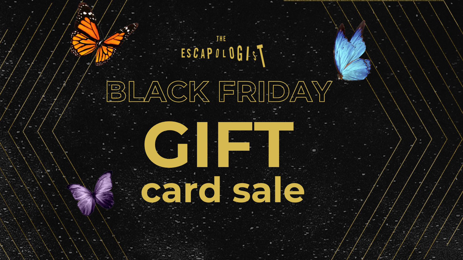 The Escapologist Black Friday Gift Card Sale