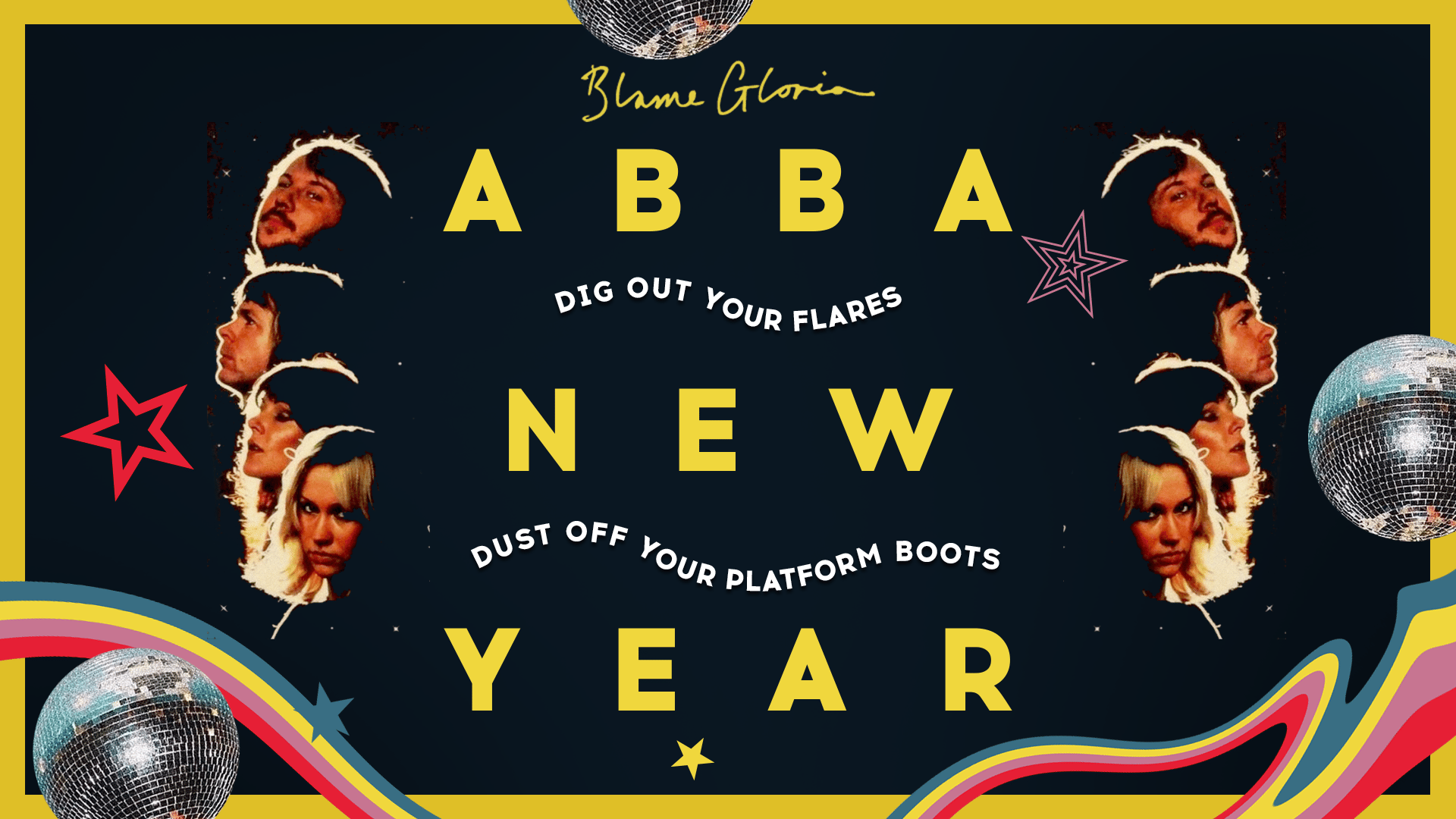 Abba New Year at Blame Gloria