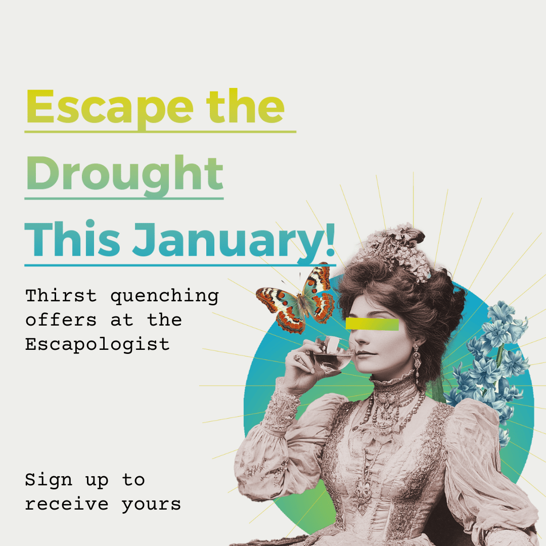 Escape The Drought This January at The Escapologist