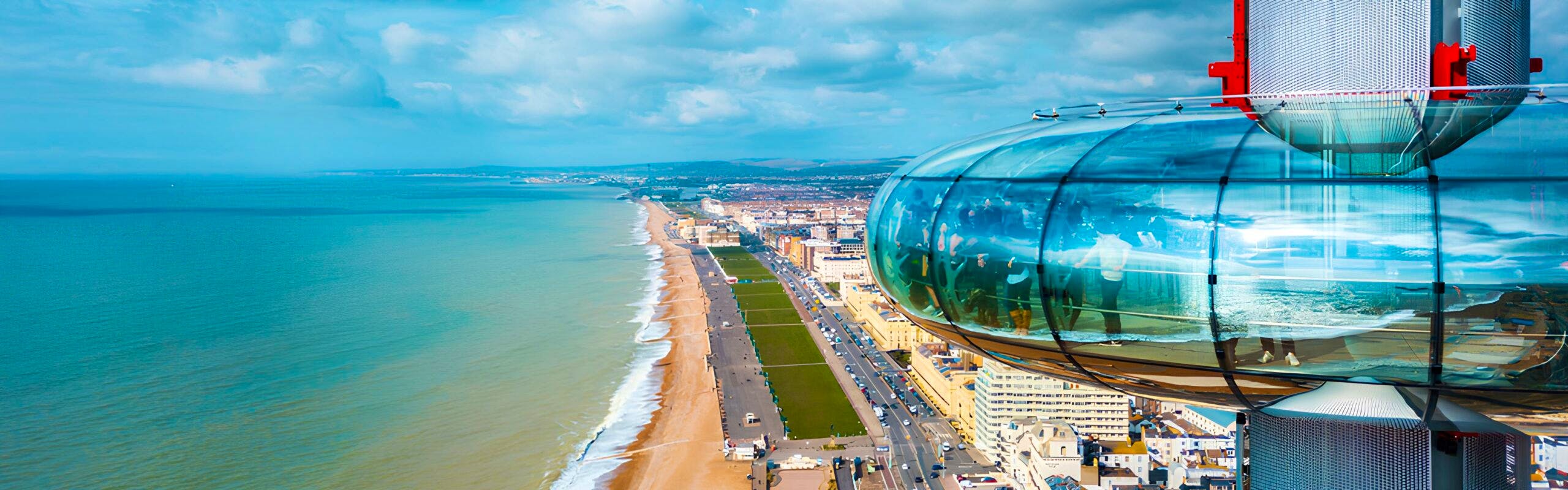 Brighton i360 drone photo