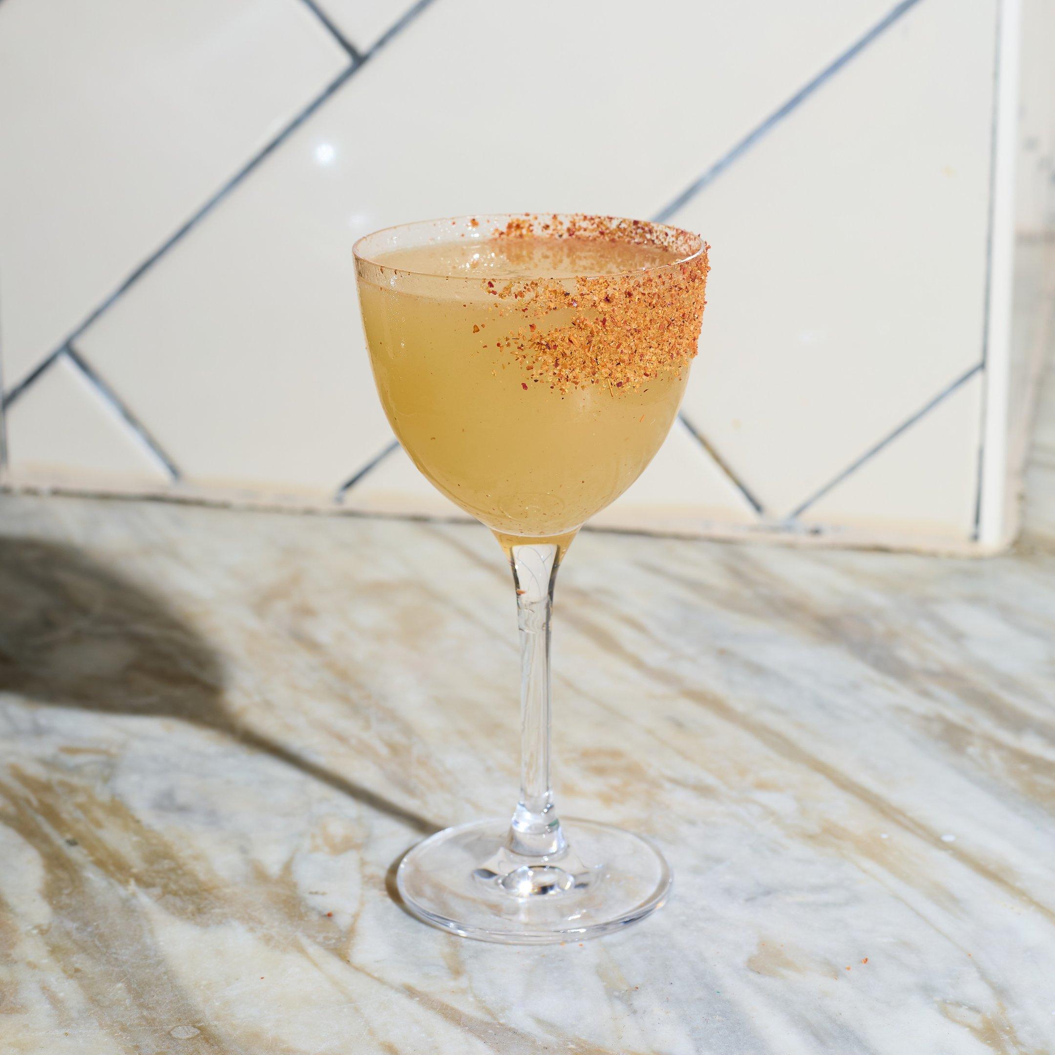 Image of a Spicy Smoky Chipotle Margarita in Barrio