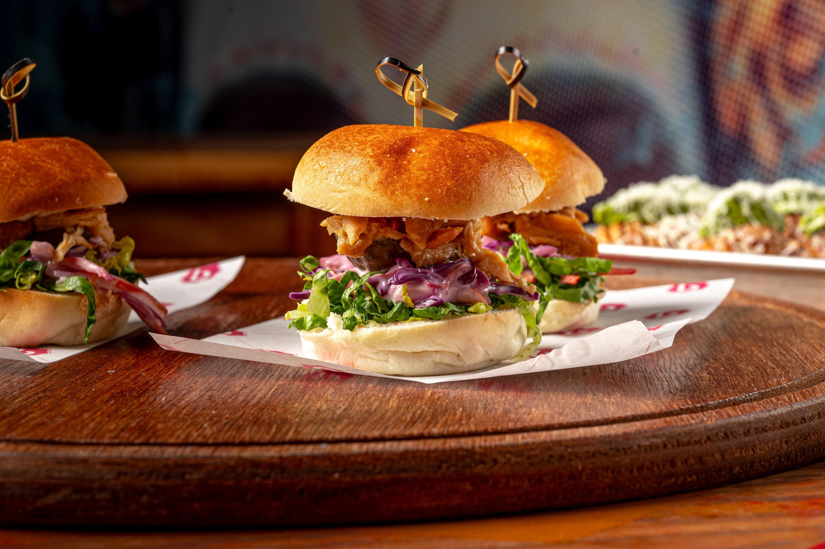 Festive Chicken Sliders in Barrio
