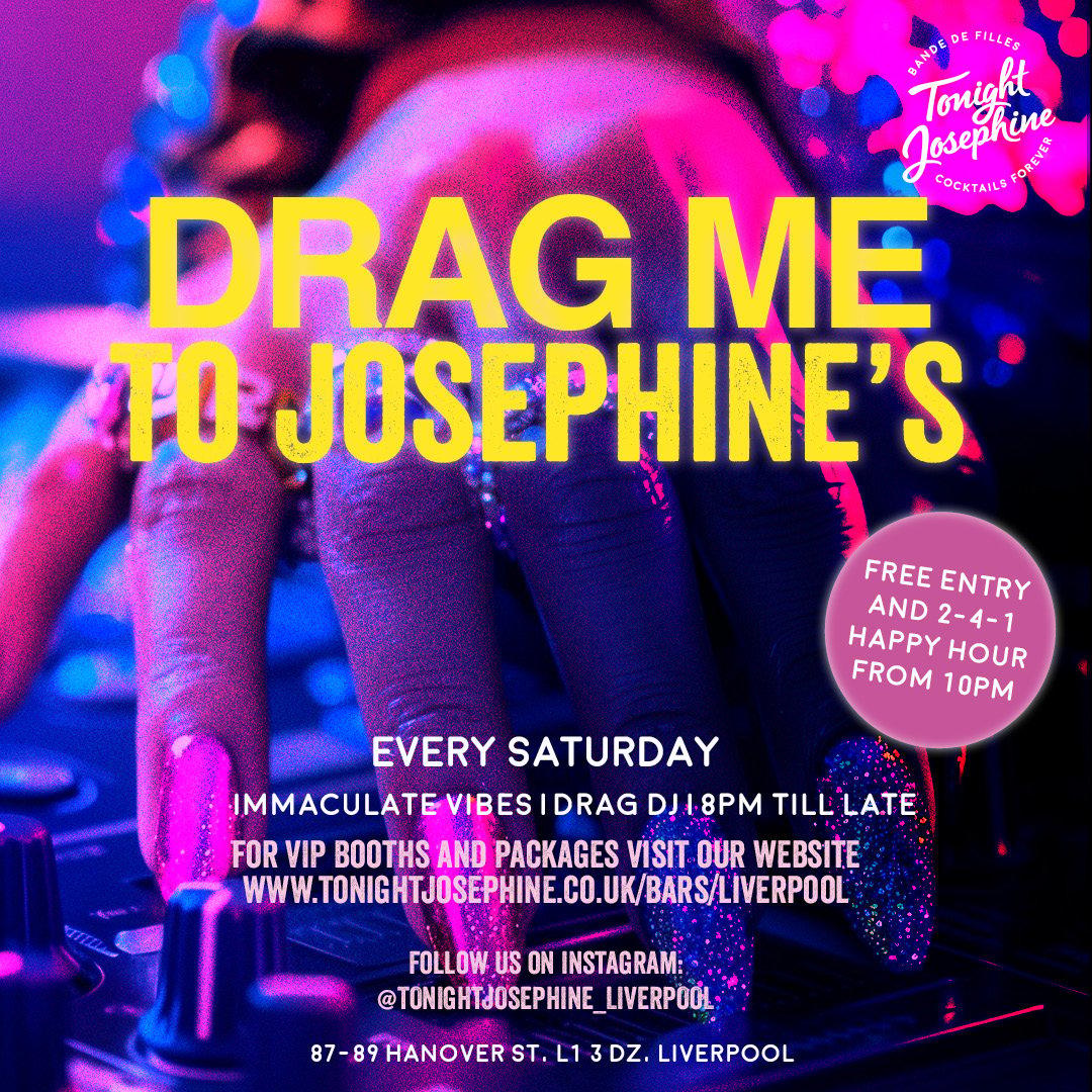 2025 - TJ - Drag Me To Josephine's