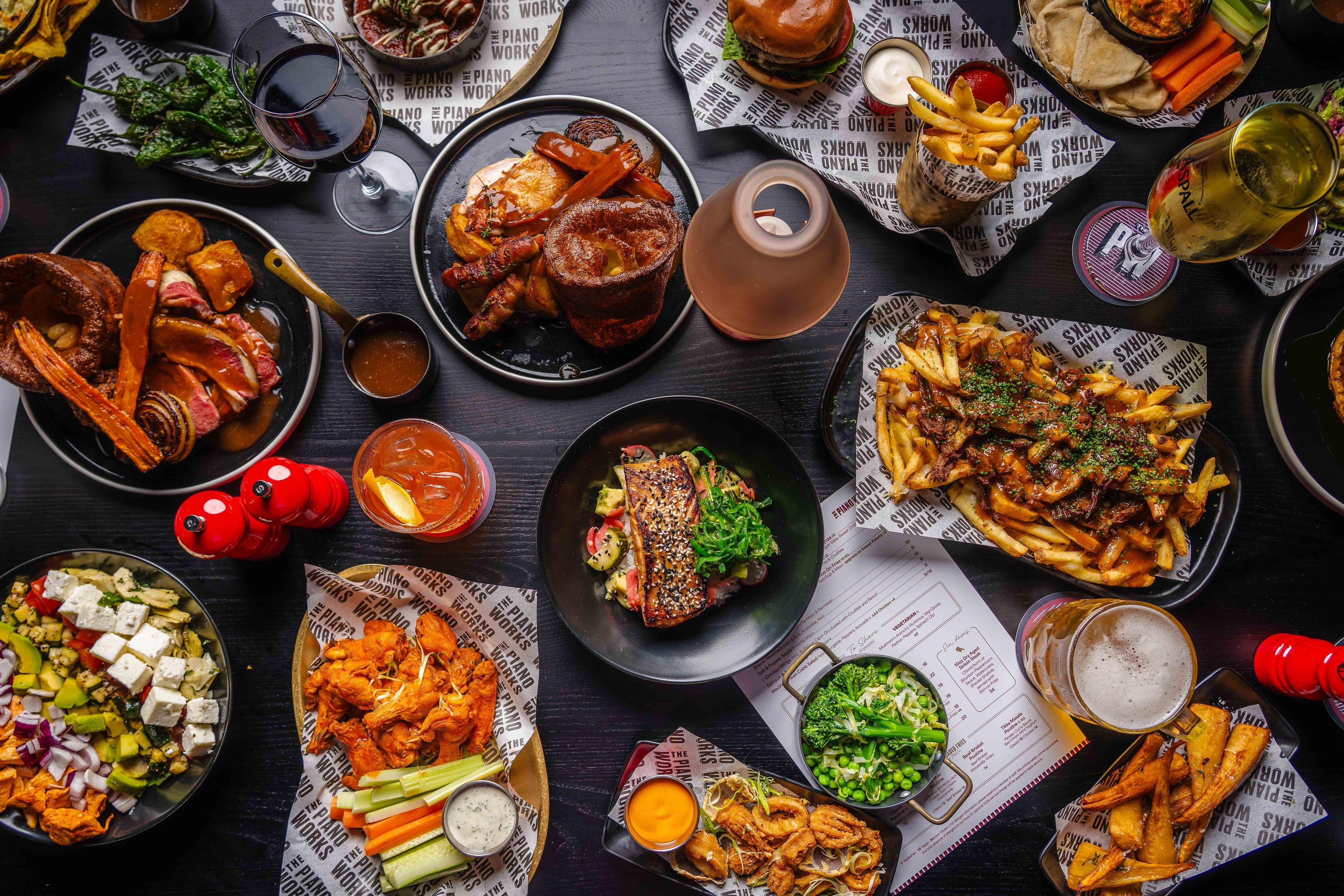 A LA CARTE MENU