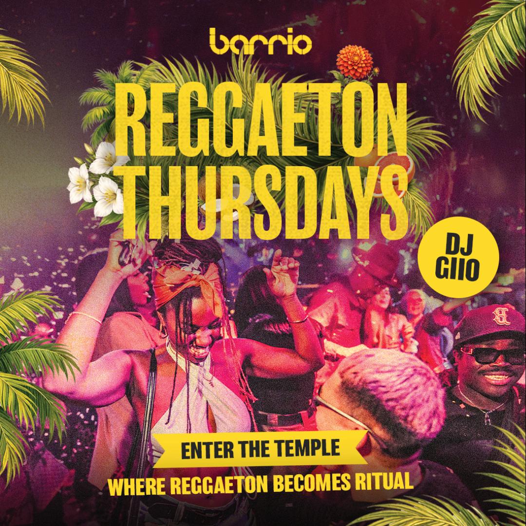 2026 - Barrio Shoreditch - ROTW - Reggaeton Thursdays 