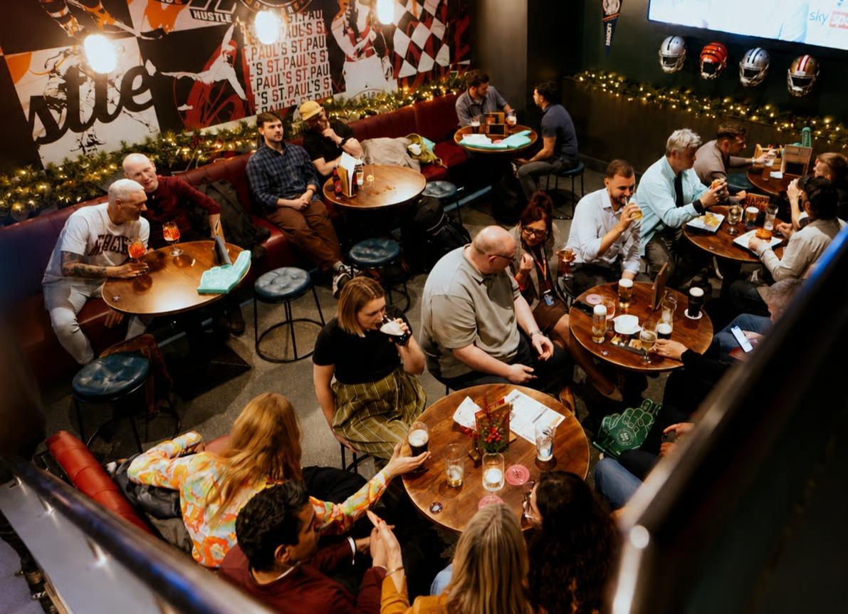 Side Hustle Christmas Group Celebrations