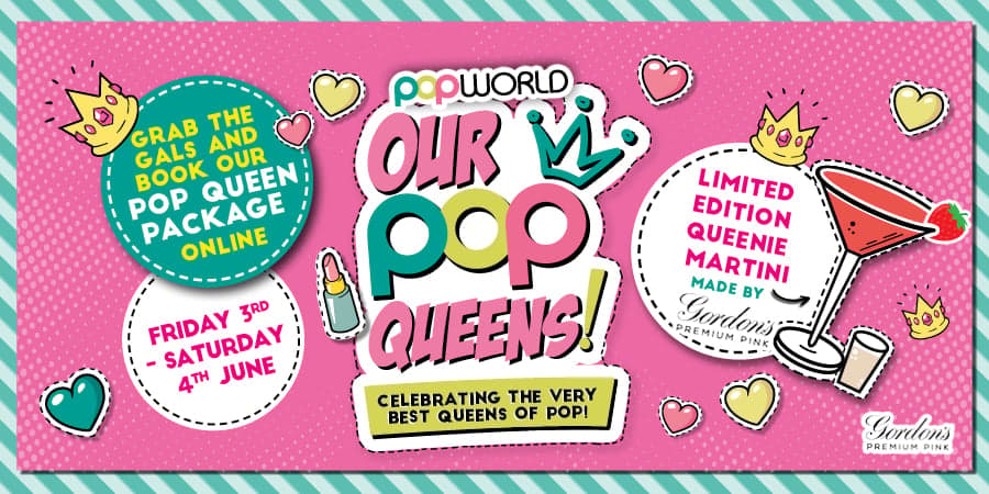 Our Pop Queens at Popworld