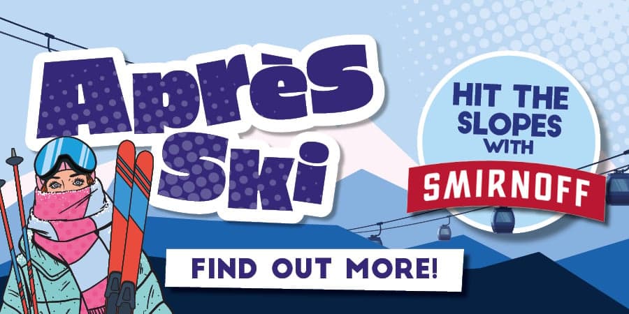 Après Ski at Popworld this January and February with Smirnoff