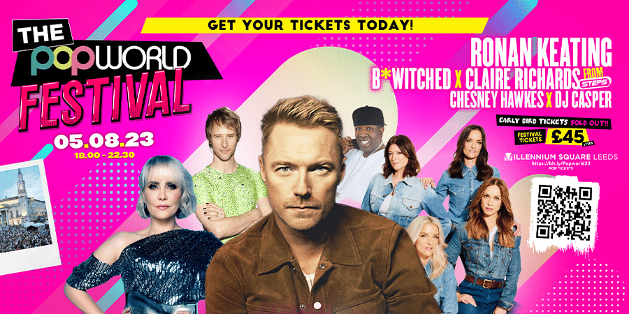 Popworld Festival on the 5th of August 2023! Get your tickets now!