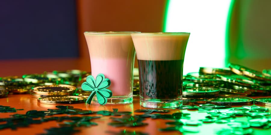 Baby Guinness and Lady Guinness shots at Popworld