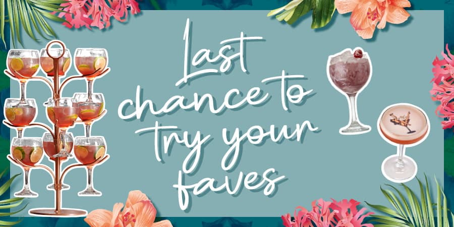 Last Chance To Try Your Faves